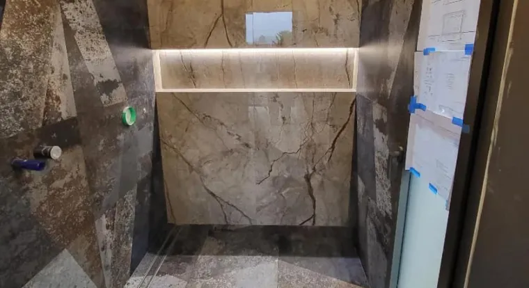 Rénovation carrelage douche italienne, Val d'Oingt, ASV Carrelage